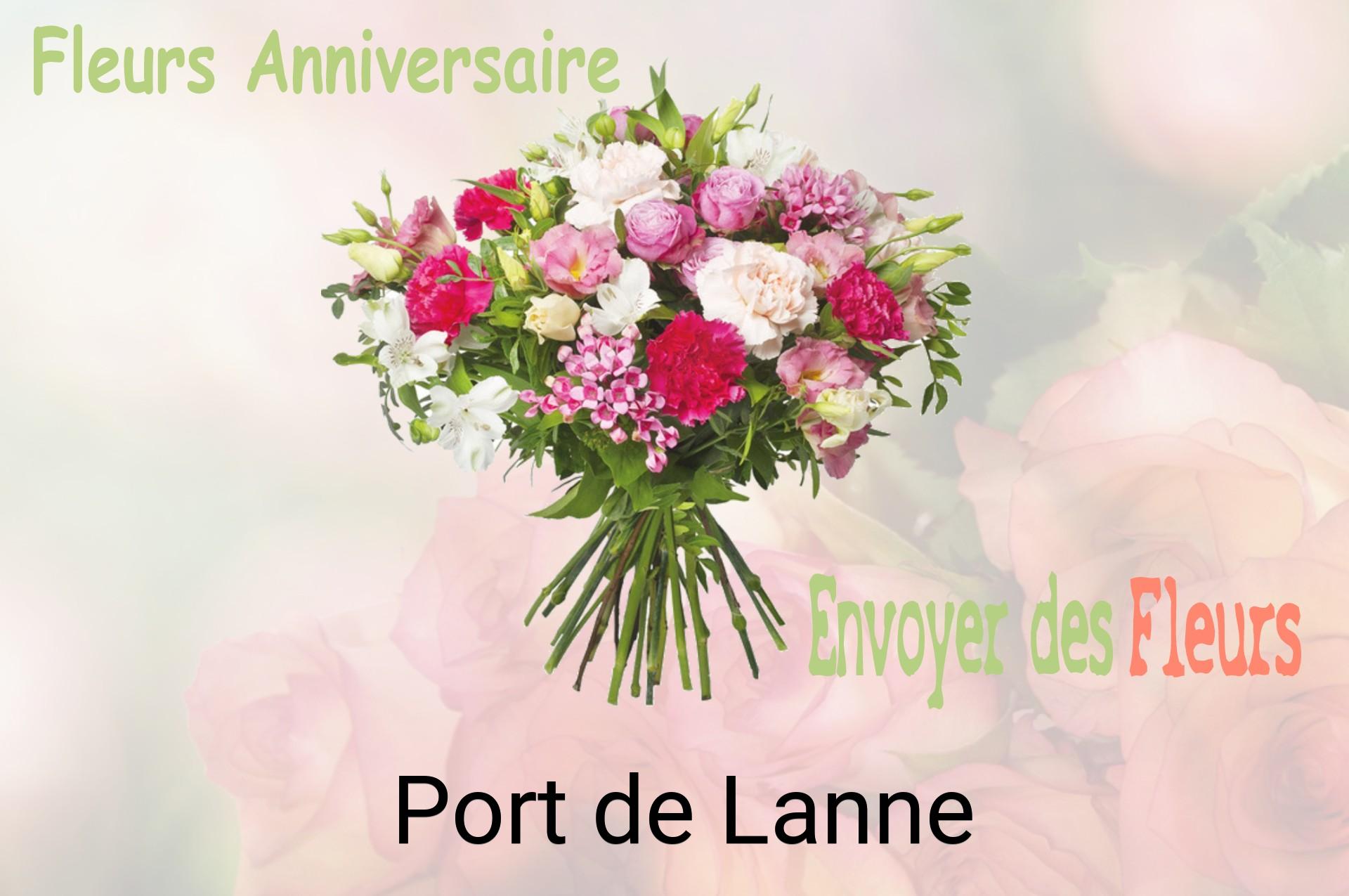 Bouquet de fleurs d’anniversaire livré à Port-de-Lanne