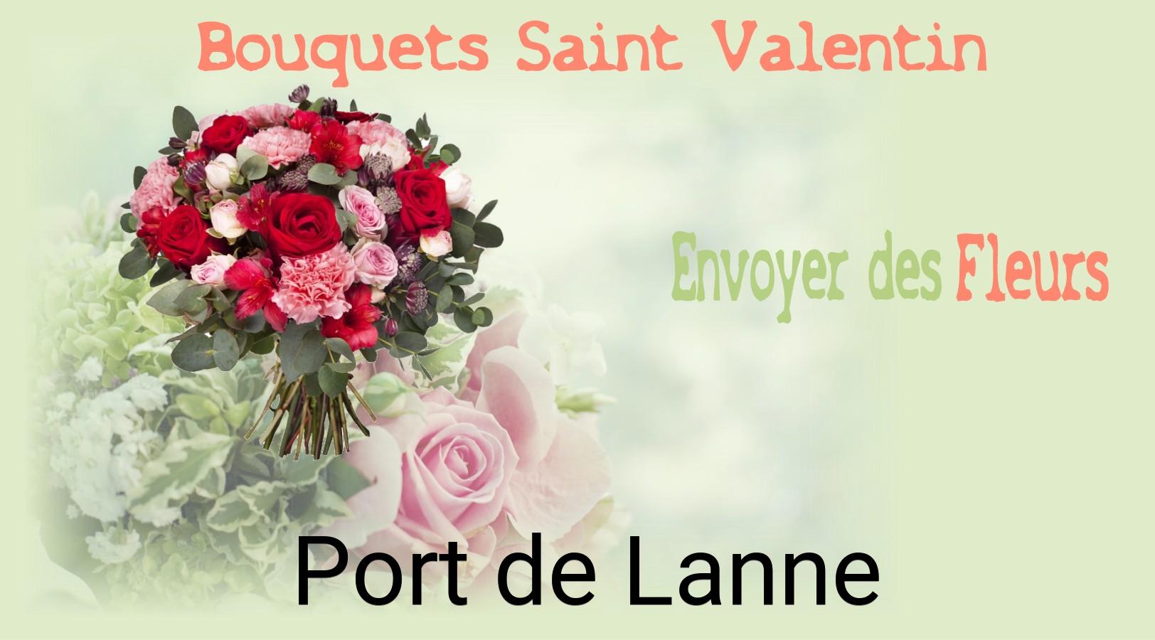 Roses de Saint-Valentin livrées à Port-de-Lanne